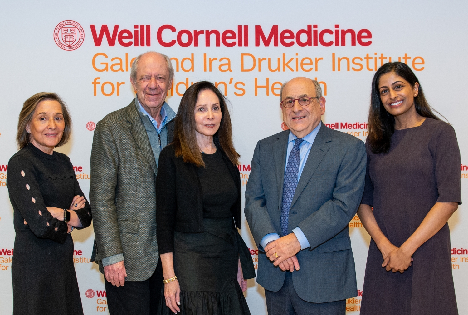 Group of people posing for a photo