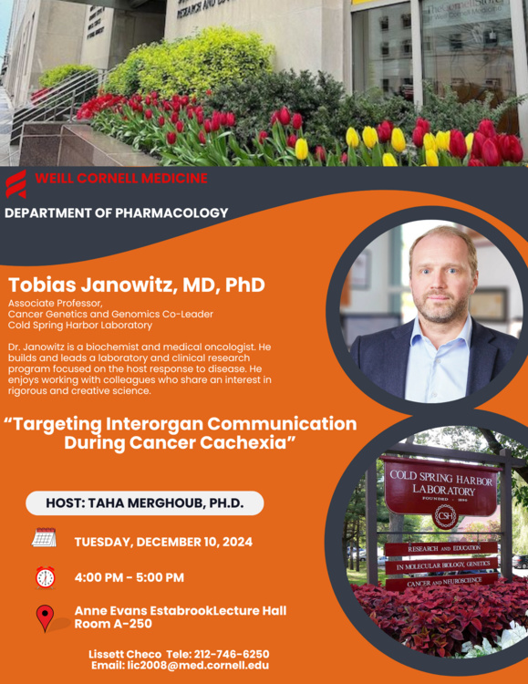 Tobias Janowitz, M.D., Ph.D.