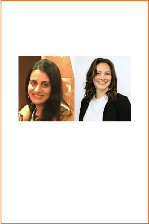 Divya Bhatia and Caitlin Williams