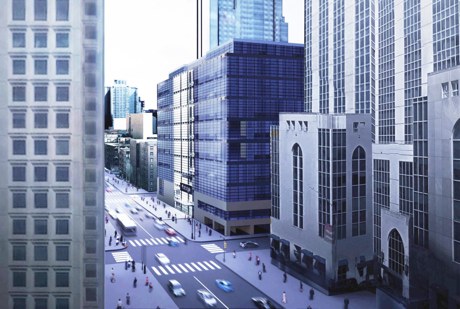 New York City buildings.