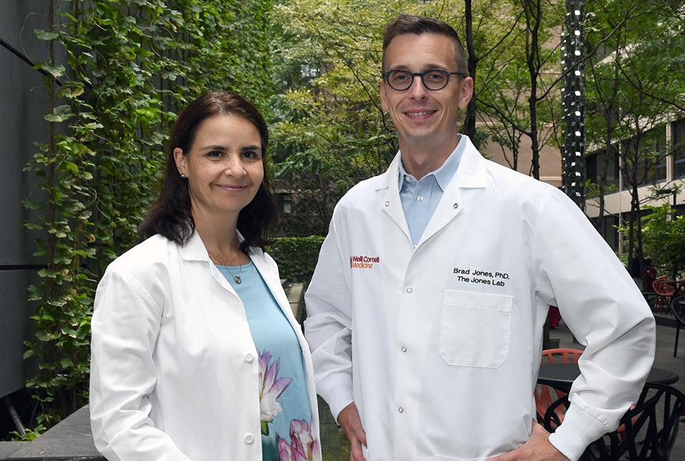 Dr. Marina Caskey and Dr. Brad Jones