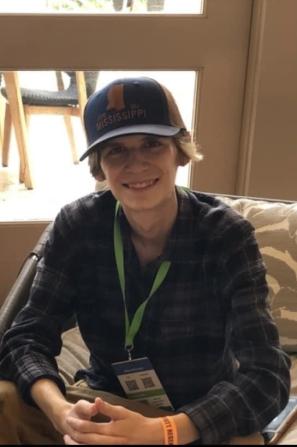 A man sitting in a chair