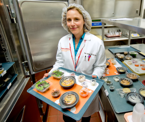  Dr. Katie Hootman, PhD ’15, in the CTSC Metabolic Research Kitchen