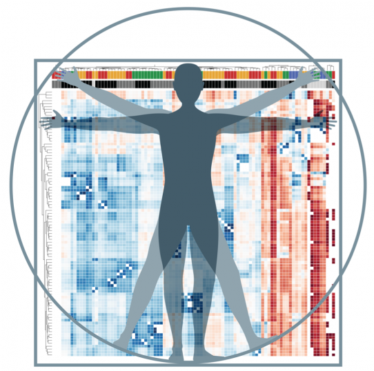 Heat map of ILCs