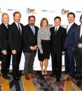 Margaret Foti, Sung Poblete, Charles S. Fuchs, Lewis Cantley, Luis A. Diaz, Katie Couric, Zhenghe Wang, Ryan B.Corcoran, Kathleen Lobb at the Stand Up 2 Cancer event