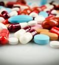 multicolored pills: capsules, tablets, softgels