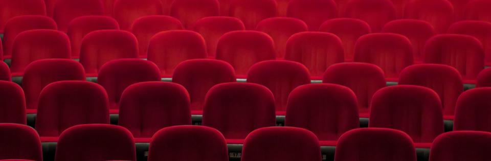 photo of red theatre seats
