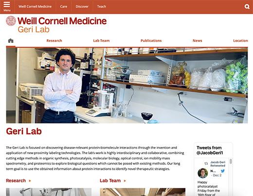 Establish A Research Website | Research | Weill Cornell Medicine