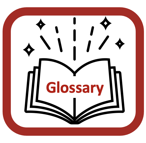 Icon of Glossary page
