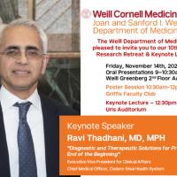 Event Image for 10th Annual Weill Department of Medicine Research Retreat