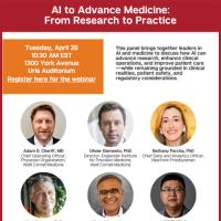 Event Image for AI to Advance Medicine: From Research to Practice